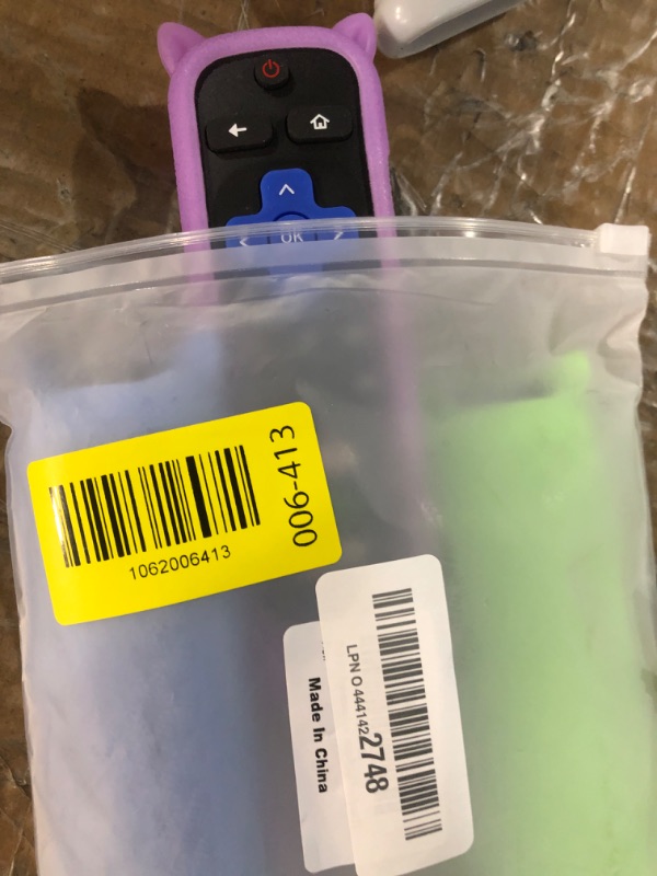 Photo 1 of (Pack of 3) Replacement Remote Only for Roku TV with Soft Protective Cover (Glow in The Dark), Compatible for TCL Roku/Hisense Roku/Onn Roku/Sharp Roku/Element Roku/Philips Roku Smart TV