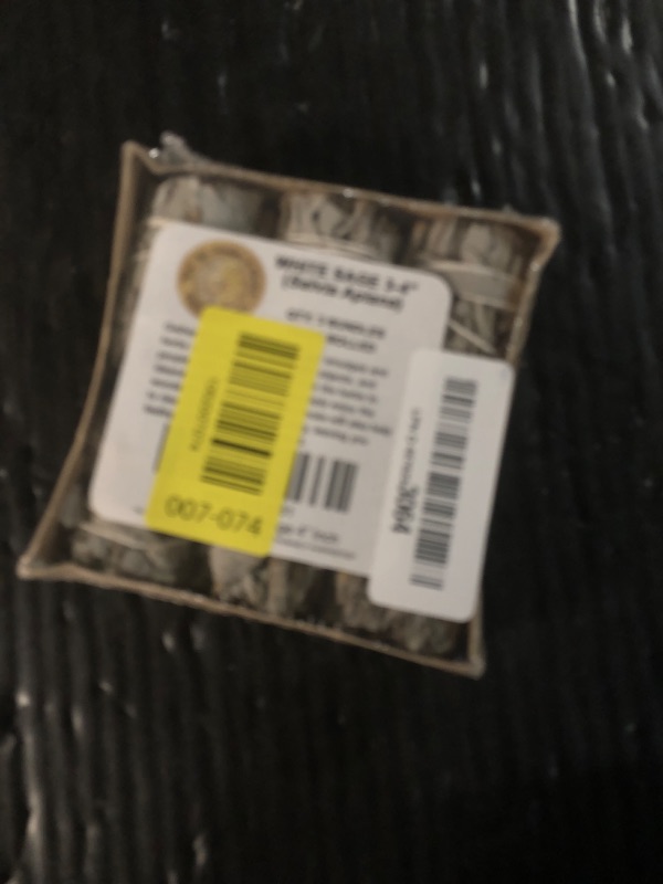 Photo 1 of (Pack of 3)-New Age Smudges & Herbs -Premium California White Sage Incense 4 Inches Long. Home Cleansing Incense,Fragrance,Meditation,Smudging Rituals.California Smudge Sticks Rituals -4 Inch