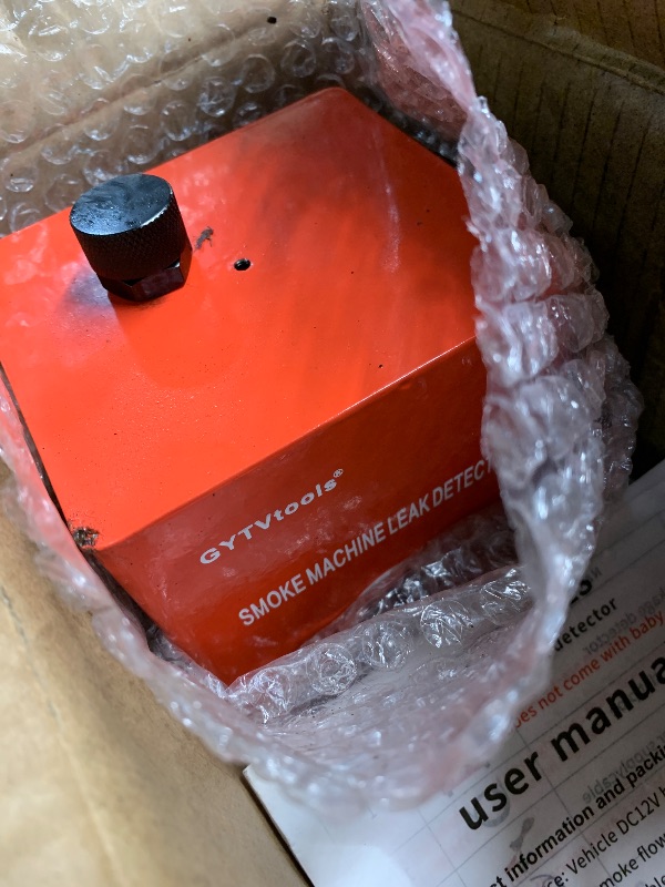 Photo 1 of (see all images) (incomplete item) Leak Detector Automotive Smoke Machine for Detecting leaks in Vacuum, Fuel, EVAP