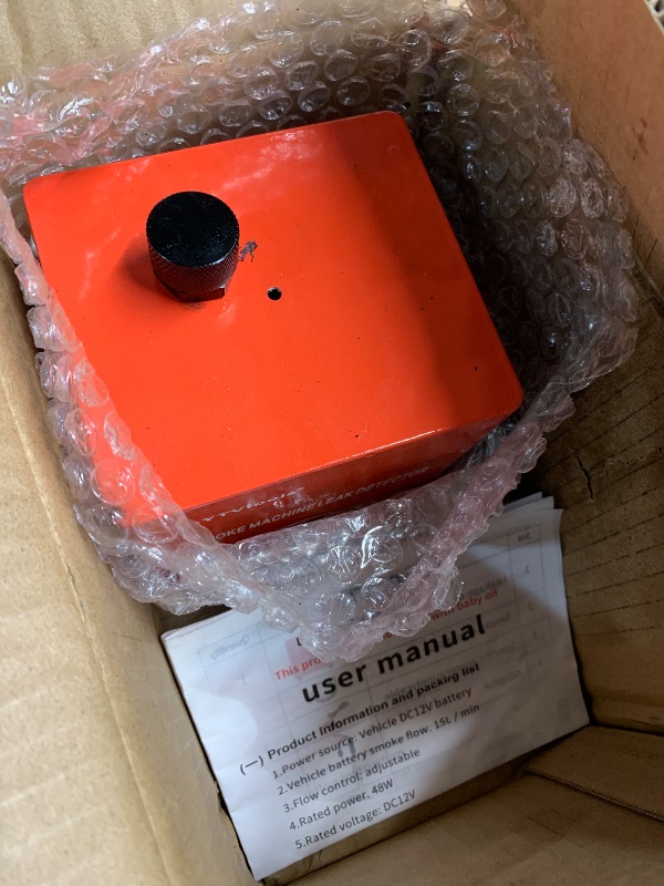 Photo 1 of (see all images) (incomplete item) Leak Detector Automotive Smoke Machine for Detecting leaks in Vacuum, Fuel, EVAP