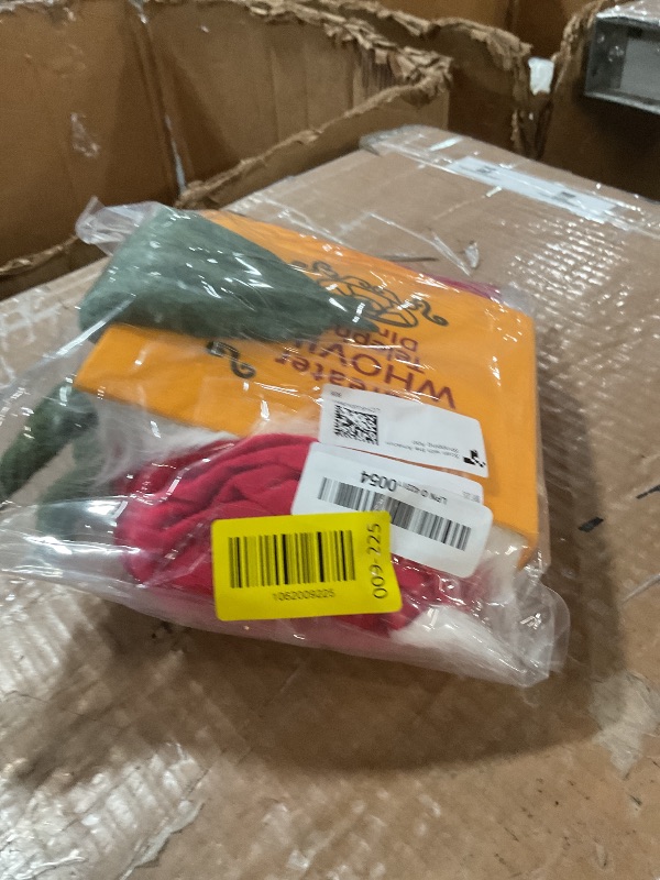 Photo 1 of Christmas Tree Topper, Green Elf Hiding Behind Book Christmas Decorations, Finger Poseable Handmade Tree Toppers Decor for Holiday Christmas Tree Party Supplies (Christmas Tree Topper)