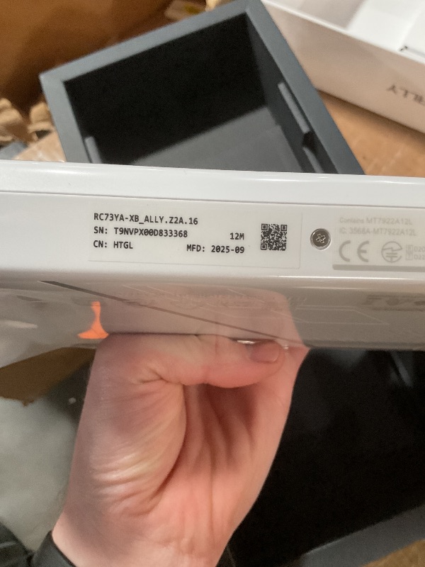 Photo 1 of **FACTORY SEALED - OPENED FOR INSPECTION**ASUS ROG Xbox Ally – 7” 1080p 120Hz Touchscreen Gaming Handheld, 3-month Xbox Game Pass Premium included, AMD Ryzen Z2 A, 16GB RAM, 512GB SSD, White