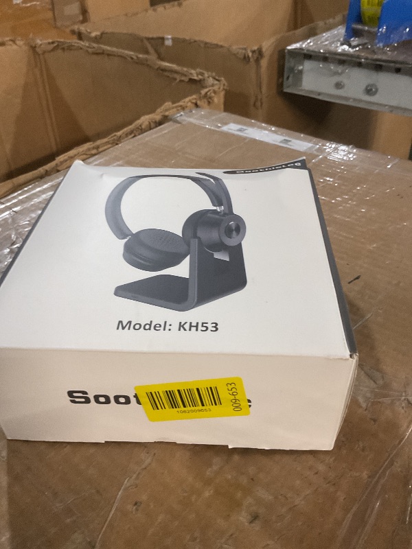 Photo 1 of (Upgraded Version) Wireless Headset, Bluetooth Headset with Noise Cancelling Microphone, Best Headphones with Mic Mute & USB Dongle for PC/Computer/Laptop/Cell Phones/Remote Work/Call Center