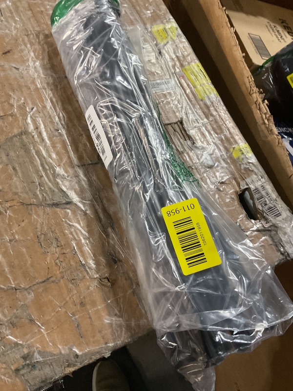 Photo 1 of Amazon Basics Easel Display Stand, Instant Floor Poster, Lightweight, Collapsible and Portable with Tripod Base, Black Steel (supports 5 pounds)