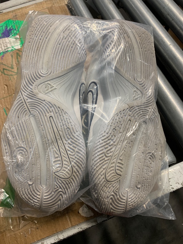 View 3 of ***(USED/ MINOR DAMAGE)***Nike Men's Giannis Immortality 4 Basketball Shoes, White/Black-Pure Platinum, 12