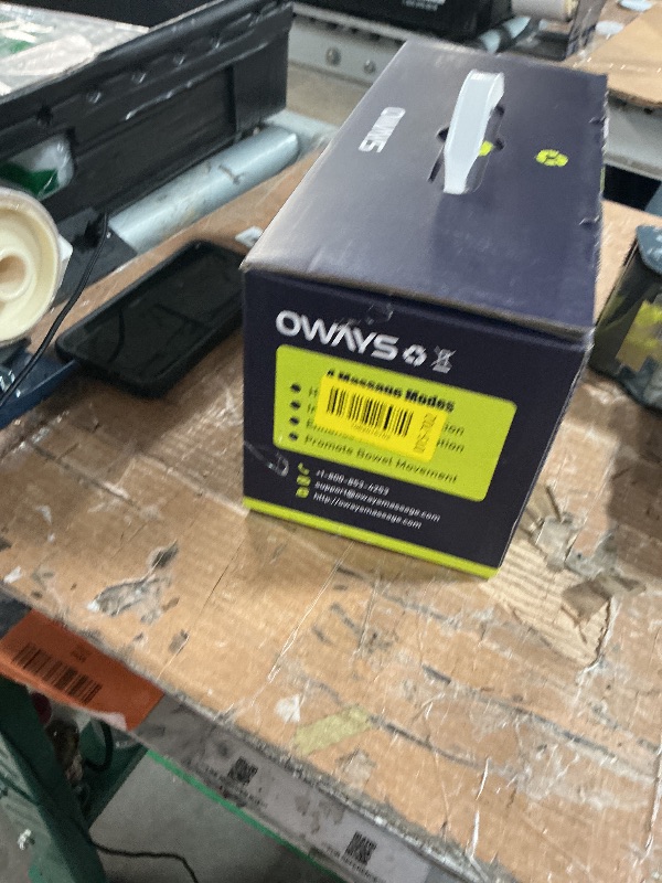 Photo 1 of ***MISSING PARTS***
OWAYS Slimming Belt, Weight Loss Machine for Women, Adjustable Vibration Massage, 4 Massage Modes, Belly Fat Burner, Promote Digestion, NOT Cordless