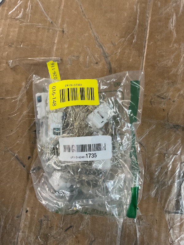 Photo 1 of litogo 8 Pack Yellow Fairy Lights Battery Operated with Timer, 20 LED 3 Modes Twinkle Light, 7ft Waterproof Silver Wire Mini Small Bulk Mason Jar String Light, Decor for Wedding Party Christmas