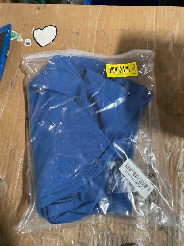 Photo 1 of ***(HEAVILY USED/ MINOR DAMAGE)***TBMPOY Men's Outdoor Lightweight Hiking Mountain Pants Running Active Jogger Pants Royal Blue XL