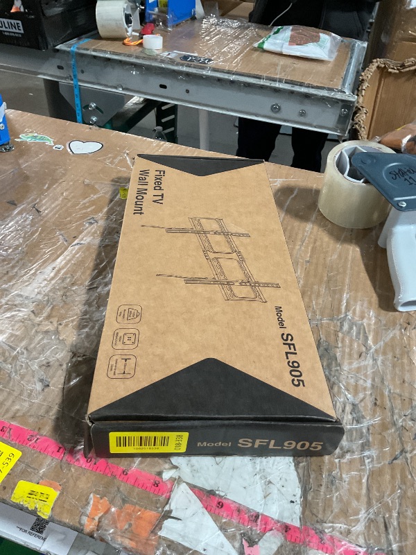 Photo 1 of ***MISSING PARTS***
UL Listed Fixed TV Wall Mount for 37-86 Inch Screens, Low Profile TV Mount Fits 16", 18", 24" Studs, Wall Mount Bracket with Quick Release Lock, Max VESA 600x400mm, Holds up to 132 lbs by USX STAR