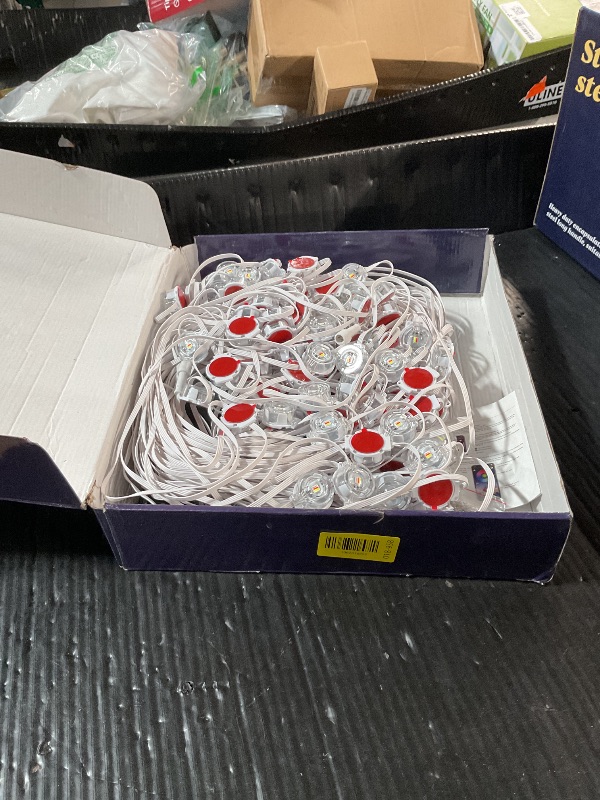 Photo 1 of ***(MISSING PARTS/ SEE NOTES FOR DETAILS)***LETIANPAI 300FT Permanent Outdoor Lights,RGB Eaves Light with App Control Remote,DIY Scene Modes IP67 Waterproof Under Eave Lighting,Outdoor Lights for Decor,Garden Decor,House,Party,Holiday