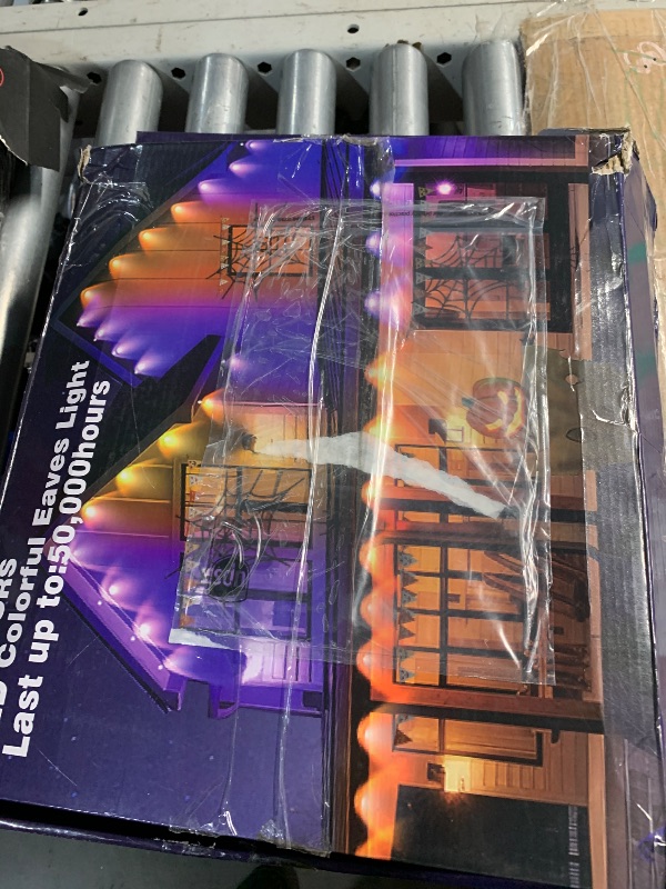 Photo 1 of ***(MISSING PARTS/ SEE NOTES FOR DETAILS)***LETIANPAI 300FT Permanent Outdoor Lights,RGB Eaves Light with App Control Remote,DIY Scene Modes IP67 Waterproof Under Eave Lighting,Outdoor Lights for Decor,Garden Decor,House,Party,Holiday