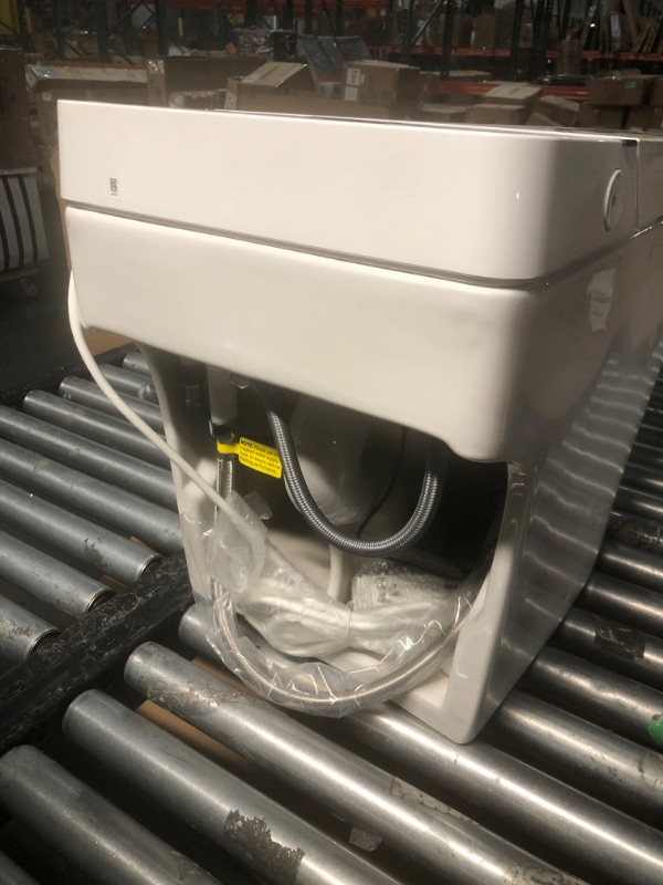 Photo 1 of ***SEE NOTES***WOODBRIDGE Smart Toilet,Auto Open & Close,Foot Sensor Operation,Auto Flush,Heated Seat,Tankless One Piece Elongated Toilet,T-0099