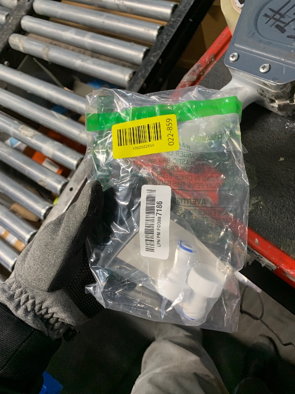 Photo 1 of 2pcs Straight NPT Thread Adapter 25mm to 9.5mm Tube OD Push Fit Quick Connect Plastic RO Fittings Water Purifier Accessories