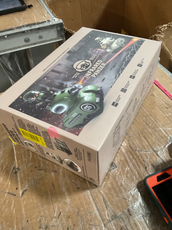 Photo 1 of bessome 2 Pack Cute Cartoon Remote Control Battle Tanks with Laser tag|Hobby RC Cars Shoot to Ejected Out|Military Army Toys for 6 7 8 Year Old Boys Girls | Christmas Birthday Gifts for 8-12