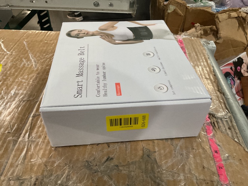 Photo 1 of ***(MINOR DAMAGE/ SEE NOTES FOR DETAILS)***Cordless Heating Pad with Massager,Rechargeable Back Warmer for Back Pain and Period Cramps Relief,Auto Shut Off,Great Christmas Gift for Mens,Ideal White Elephant Mens Gifts for Family or Friends