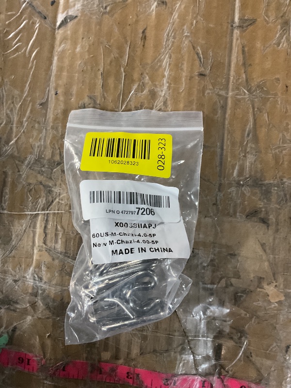 Photo 1 of (5 Pack) Stainless Steel Dog Collar Extra Links Designed for 4.00mmH-S X-Large Dog Collar Links, Silver