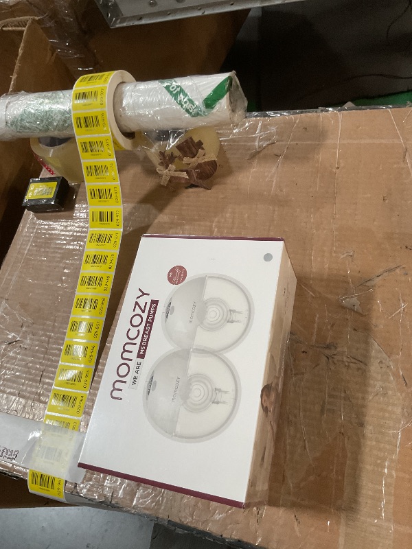 Photo 1 of ***Factory sealed***
Momcozy M5 Hands-Free Wearable Breast Pump, Double-Sealed Flange for Baby-Like Comfort, 3 Modes & 9 Suction Levels, Portable Electric Pump – 24mm, 2-Pack Quill Gray