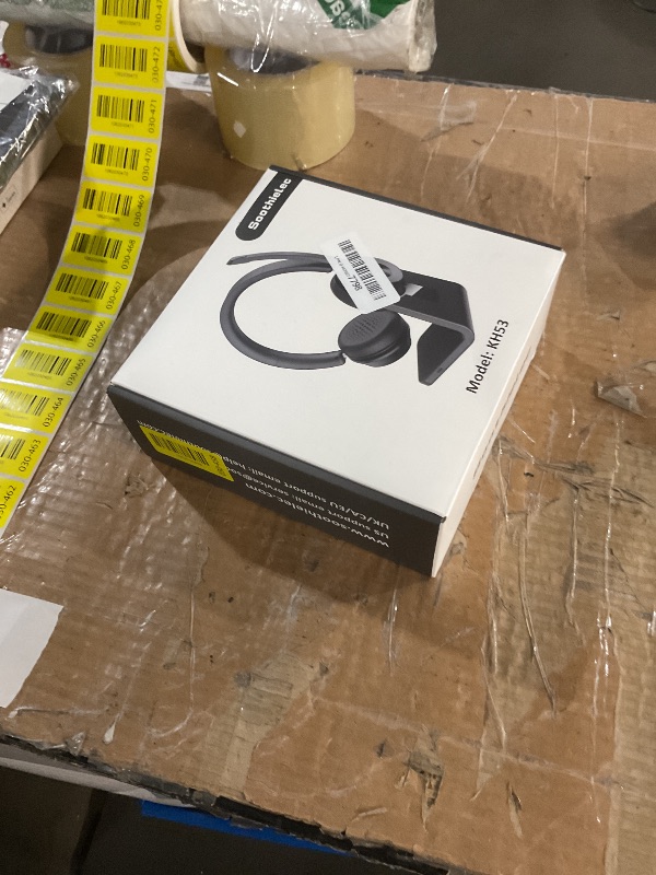 Photo 1 of (Upgraded Version) Wireless Headset, Bluetooth Headset with Noise Cancelling Microphone, Best Headphones with Mic Mute & USB Dongle for PC/Computer/Laptop/Cell Phones/Remote Work/Call Center