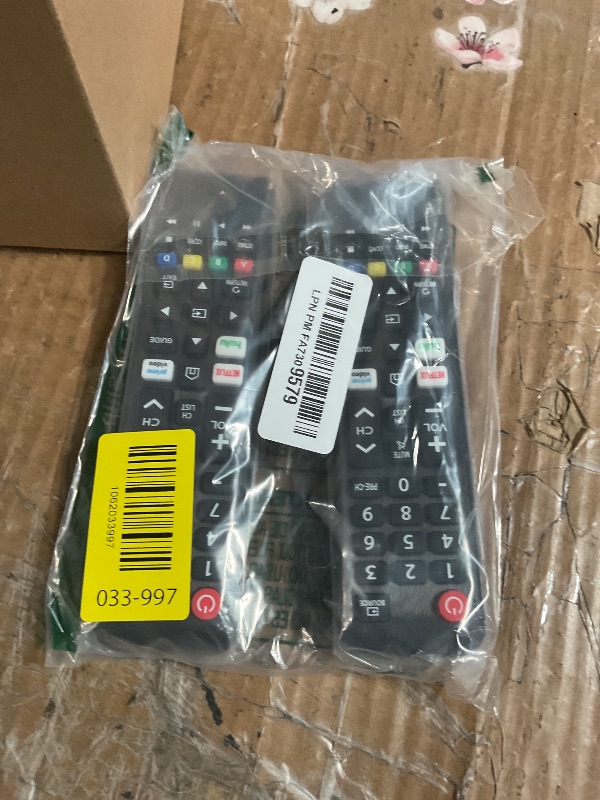 Photo 1 of ?Pack of 2? New Universal Remote for All Samsung TV Remote, Replacement Compatible for All Samsung Smart TV, LED, LCD, HDTV, 3D, Series TV