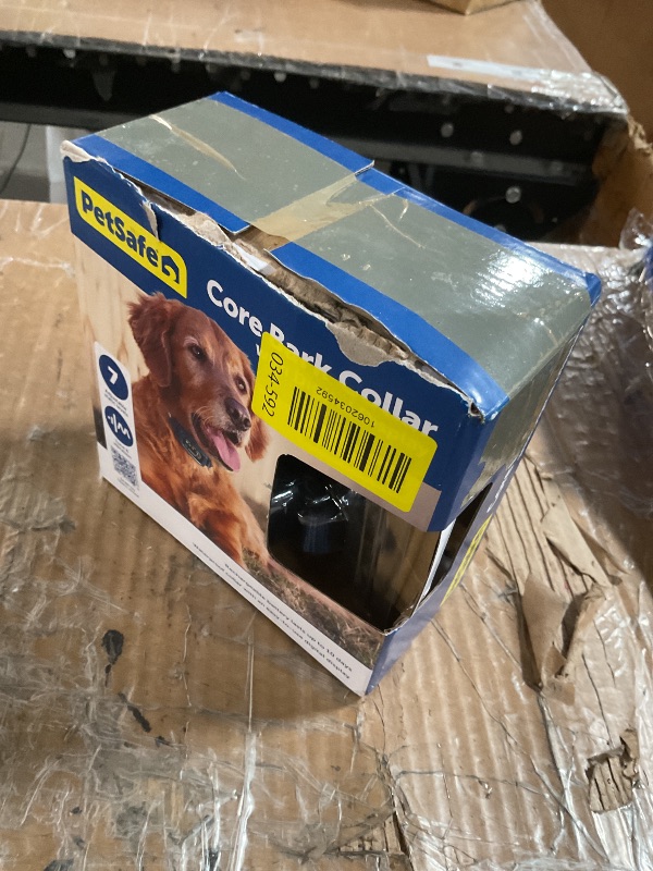 Photo 1 of ***ITEM IS MISSING CHARGER/UNABLE TO TEST FUNCTIONALITY

PetSafe Core Digital Dog Bark Collar – Waterproof Anti-Bark Training Device – Tone, Vibration and Static Correction – Illuminated Digital Display – for Small Medium or Large Dogs 8 lb. and Up