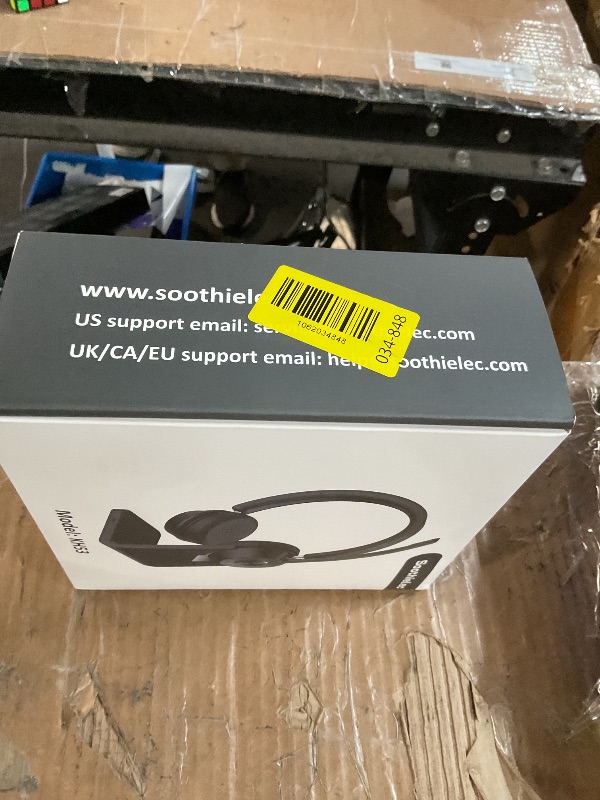 Photo 1 of (Upgraded Version) Wireless Headset, Bluetooth Headset with Noise Cancelling Microphone, Best Headphones with Mic Mute & USB Dongle for PC/Computer/Laptop/Cell Phones/Remote Work/Call Center