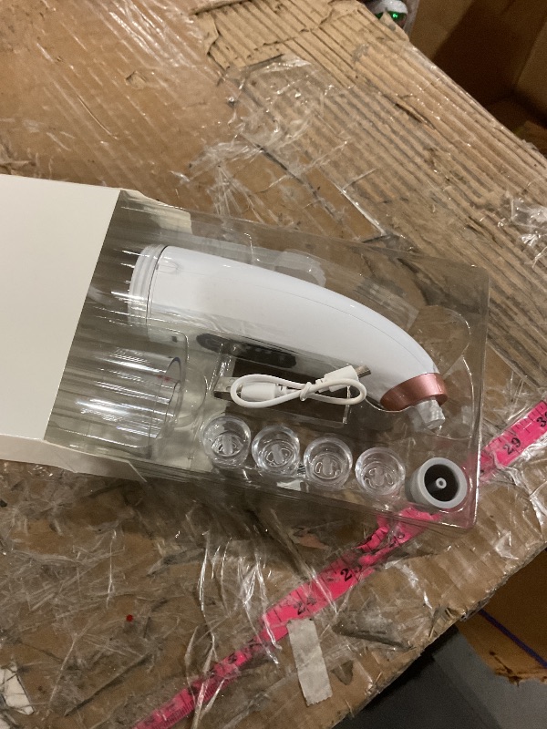 Photo 1 of ***Missing Metal Tools*** Danvisit Blackhead Remover Vacuum - Water Cycle Facial Pore Cleaner with 3 Adjustable Suction Power 6 Probes USB Rechargeable - Blackhead Extractor Tool Kit for Women & Men