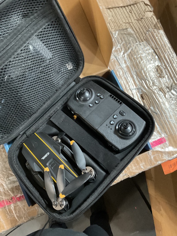 Photo 1 of ** used **Super Enduring Brushless Motor Drone with Camera for Beginners, CHUBORY A68 WiFi FPV Quadcopter with 2K HD Camera, Auto Hover, 3D Flips, Headless Mode, Trajectory Flight, 2 Batteries, Carrying Case