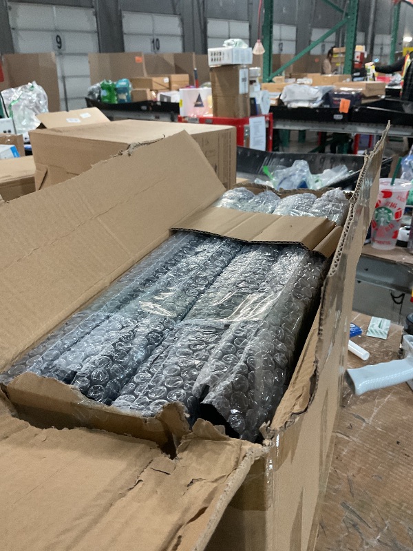 Photo 2 of KAAPSAM Rectangular Outdoor Side Table with Storage, 2-Tier Patio End Table Weather Resistant, Black Outdoor Accent Table, Small Porch Tables for Pool, Deck, Garden (Black 2PC)