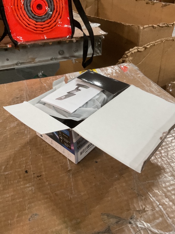 Photo 1 of ***(MINOR DAMAGE/ SEE NOTES FOR DETAILS)***Hupoaf Adjustable Cell Phone Stand with Wireless Induction Bluetooth Speaker, HD Surround Sound for Home and Outdoors, Compatible with iPhone/iPad/Samsung Galaxy, Popular Gifts for Men Women Dad Mom