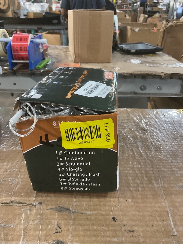 Photo 1 of ***(PARTS ONLY/ NON FUNCTIONAL)***Christmas Net Lights, 360 LED Outdoor Net Mesh Lights for Bushes 21x5 ft, 8 Modes Waterproof Twinkle String Lights Connectable for Christmas Hedge Yard Garden Decor, Warm White