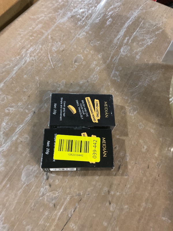 Photo 1 of 2-in-1 Hair Color Stick & Comb, Long-Lasting Waterproof Color,Sweat-Proof, Quick Root Touch-Up, Coloring Tool – For Women & Men (Black-2PCS)