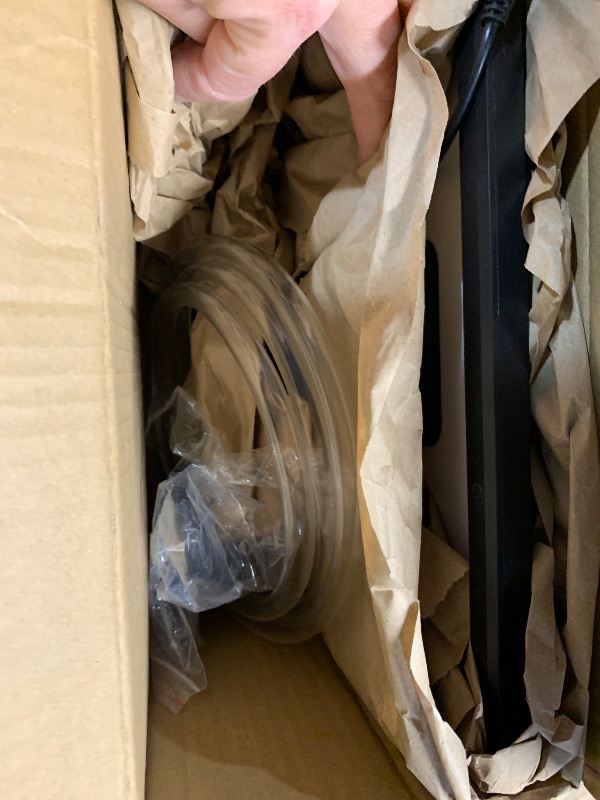 Photo 1 of ***(MISSING PARTS)***POPOSOAP Solar Pond Filter Built-in 3600mAh Battery Backup, 8W Solar Pond Filter with Water Pump, Pond Filter with Water Shortage Protection & Clear Tubing for Ponds Fish Tank Bird Bath Garden