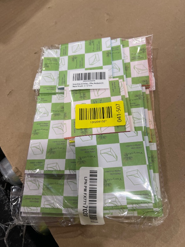 Photo 1 of (24 Pads) Sticky Notes 3x3 Inches,Bright Colors Self-Stick Pads, Easy to Post for Home, Office, Notebook