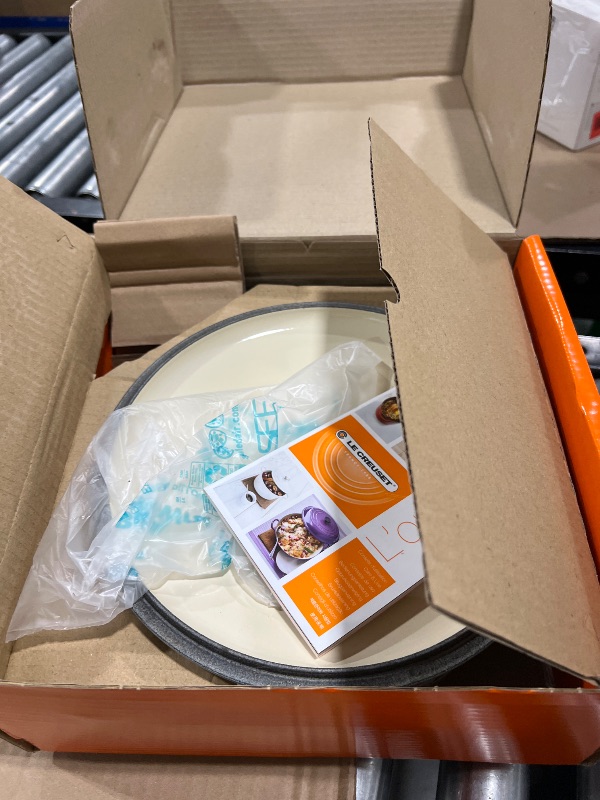 Photo 1 of Le Creuset Enameled Cast Iron Signature Round Sauteuse, 3.5qt., Sea Salt