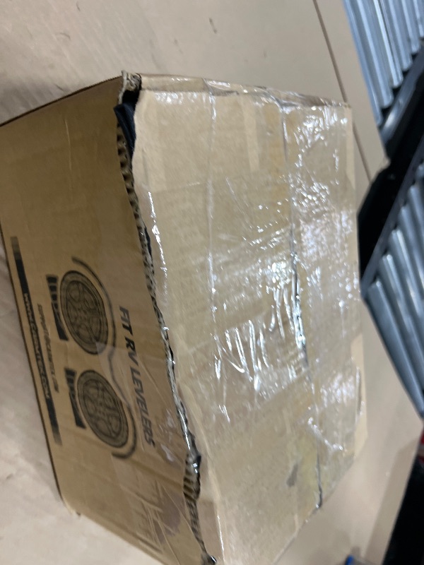 Photo 1 of CARMTEK Camper Leveler Premium Kit | Fit Curved RV Levelers with Wheel Chocks, Rubber Mats & Carry Bag for Tight Dual Axle Trailers | Faster RV Leveling System than RV Leveling Blocks | RV Accessories