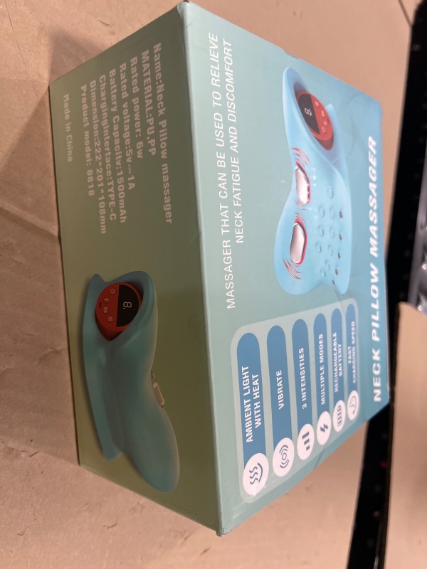 Photo 1 of altoance Neck Massager 2026 Deep Tissue Massage with Heating and Vibration Neck massager-3D deep Tissue Massage for Shoulder and Back, Portable Cordless with Type-C Charge,Home Office Car Use