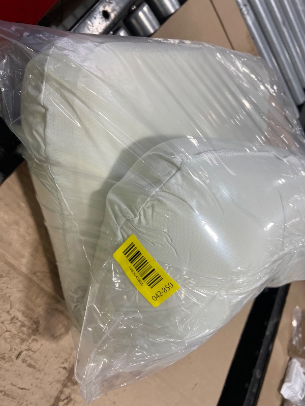 Photo 1 of C CUSHION LAB Deep Sleep Pillow, Patented Ergonomic Contour Design for Side & Back Sleepers, Orthopedic Cervical Shape Gently Cradles Head & Provides Neck Support & Shoulder Pain Relief - Calm Grey