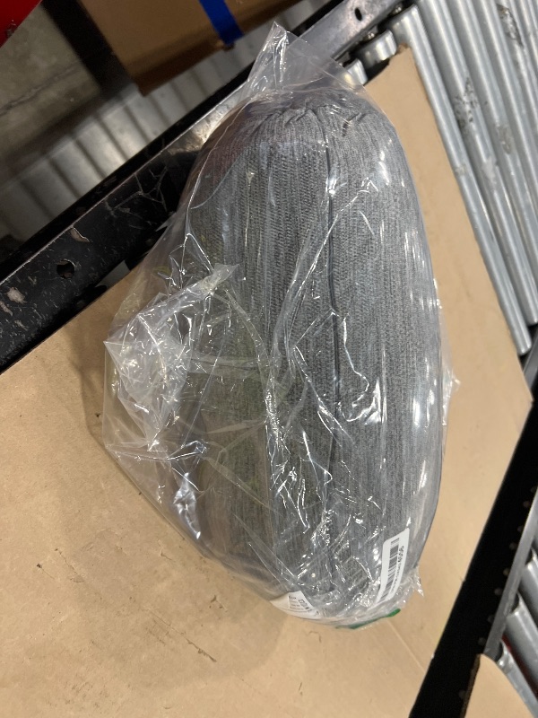 Photo 1 of 1 MIDDLE ONE Round Cylinder Bolster Pillow with Removable Cooling Cover, Tube Roll Cervical Pillow for Head, Neck, Back and Legs Support, 13"x 6", Grey