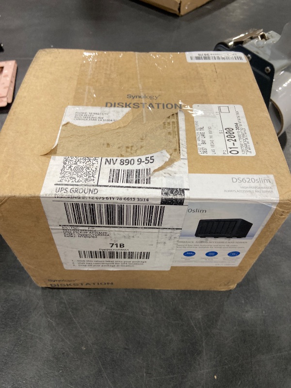 Photo 1 of Synology 6 bay 2.5" NAS DS620slim (Diskless)