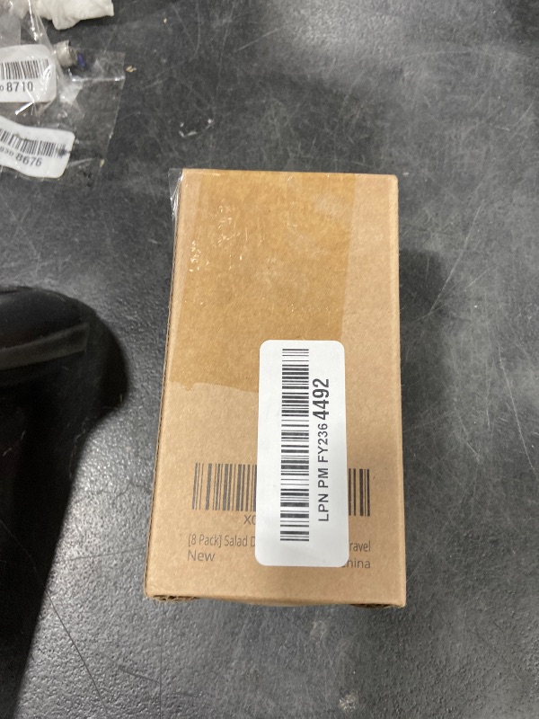 Photo 1 of [8 Pack] Salad Dressing Container To Go, 2.4oz Small Condiment Containers with Leakproof Silicone Lids, Reusable Stainless Steel Sauce Cups for Lunch Bento Box, Picnic and Travel