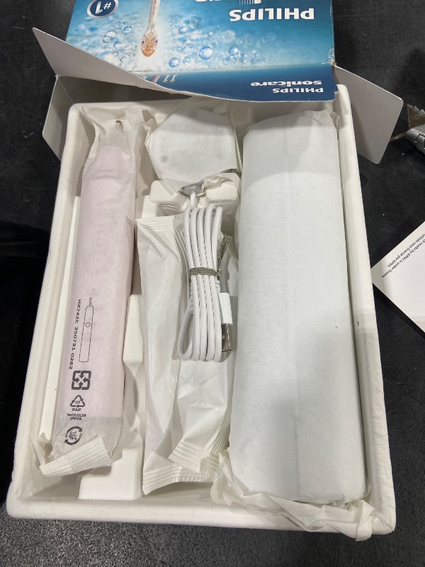 Photo 1 of Philips Sonicare 7300 Series Electric Toothbrush - Next-Generation Sonicare Technology, Pressure Sensor, 12 Brushing Settings, SmarTimer, 21-Day Runtime, Travel Case, Light Pink, HX7422/04