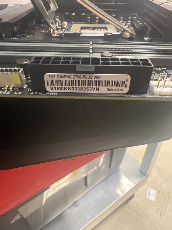 Photo 1 of ASUS TUF Gaming Z790-Plus WiFi LGA 1700(Intel 14th,12th &13th Gen) ATX Gaming Motherboard(PCIe 5.0,DDR5,4xM.2 Slots,16+1 DrMOS,WiFi 6,2.5Gb LAN,Front USB 3.2 Gen 2 Type-C,Thunderbolt 4(USB4),Aura RGB)