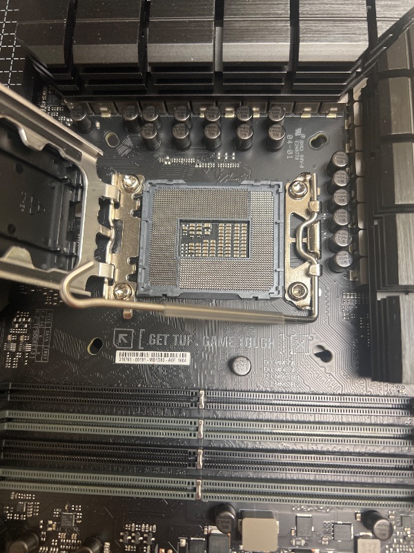 Photo 1 of ASUS TUF Gaming Z790-Plus WiFi LGA 1700(Intel 14th,12th &13th Gen) ATX Gaming Motherboard(PCIe 5.0,DDR5,4xM.2 Slots,16+1 DrMOS,WiFi 6,2.5Gb LAN,Front USB 3.2 Gen 2 Type-C,Thunderbolt 4(USB4),Aura RGB)
