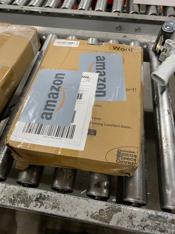 Photo 1 of INVENHO Heated Dog Bed, Waterproof Adjustable Temperature Dog Cat Heating Pad with Timer, Indoor Pet Heating Pad for Cats Dogs Electric Pads for Dogs Cats, Pet Heated Pad (M: 28" x 20")