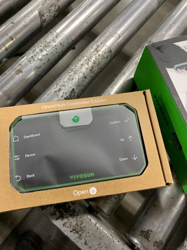 Photo 1 of VIVOSUN GrowHub Controller E42A+ for Grow Tent, Smart Environmental WiFi-Controller with Temperature, Humidity, VPD, Timer, Cycle, Schedule Controls, Cooling Ventilation Lighting Programming