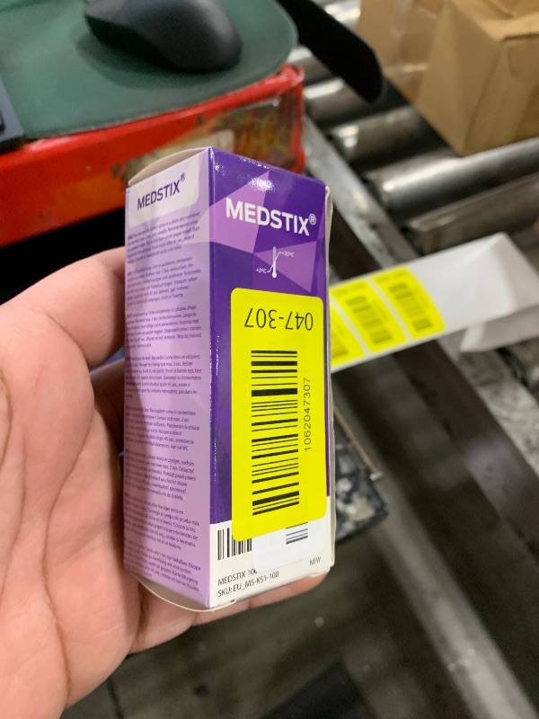 Photo 1 of 100 Ketone Test Strips for Self-Testing | Results in 45 Seconds | Easy Urine Test Strips with Color Chart | 100-Count Tube for Home, Travel, and Daily Use