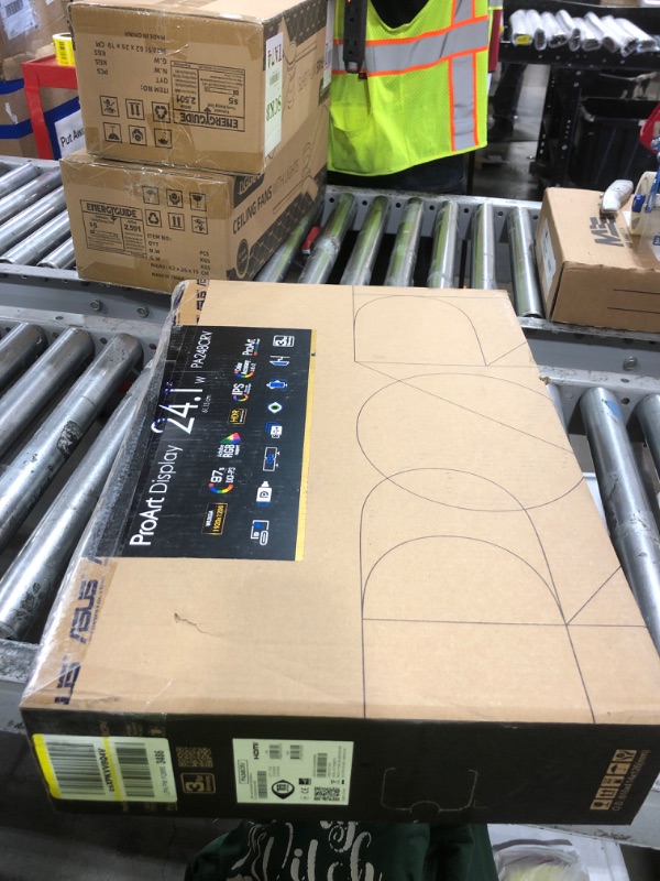 Photo 1 of ASUS ProArt 24” (24.1” viewable) 16:10 HDR Professional Monitor (PA248CRV) - IPS, (1920 x 1200), 97% DCI-P3, ?E < 2, Calman Verified, USB-C PD 96W, DisplayPort, Daisy-Chain, Ergonomic, 3yr Warranty