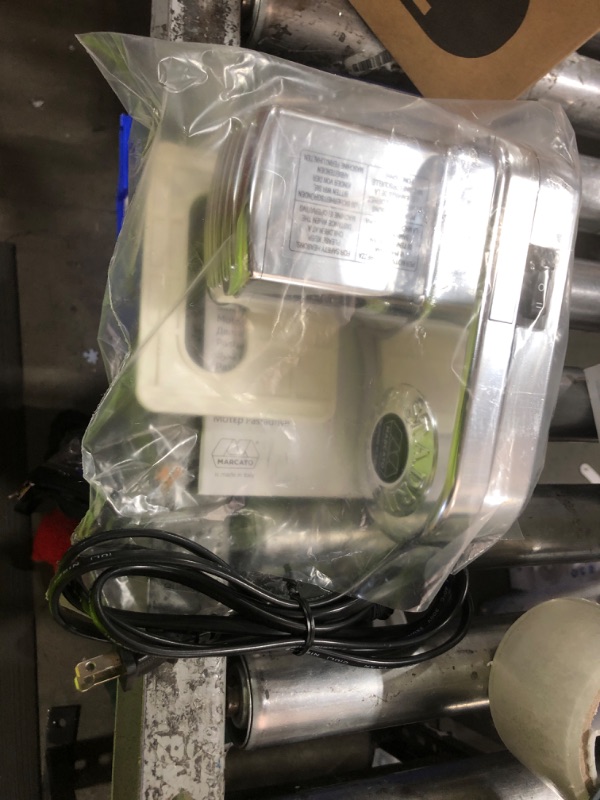 Photo 1 of MARCATO Made in Italy Pastadrive 110W Electric Pasta Machine, Chrome Steel. Compatible with Atlas & Ampia Machines and Marga Mulino