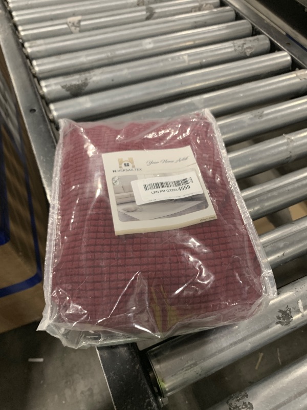 Photo 1 of H.VERSAILTEX Super Stretch Stylish Cushions Covers/Furniture Cover Spandex Jacquard Small Checked Pattern Super Soft Slipcover Washable Individual