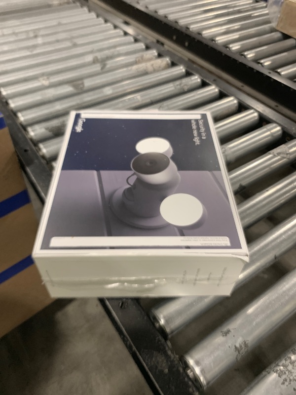 Photo 1 of Google Nest Cam with Floodlight - Outdoor Camera - Floodlight Security Camera, White, 1 Count (Pack of 1)